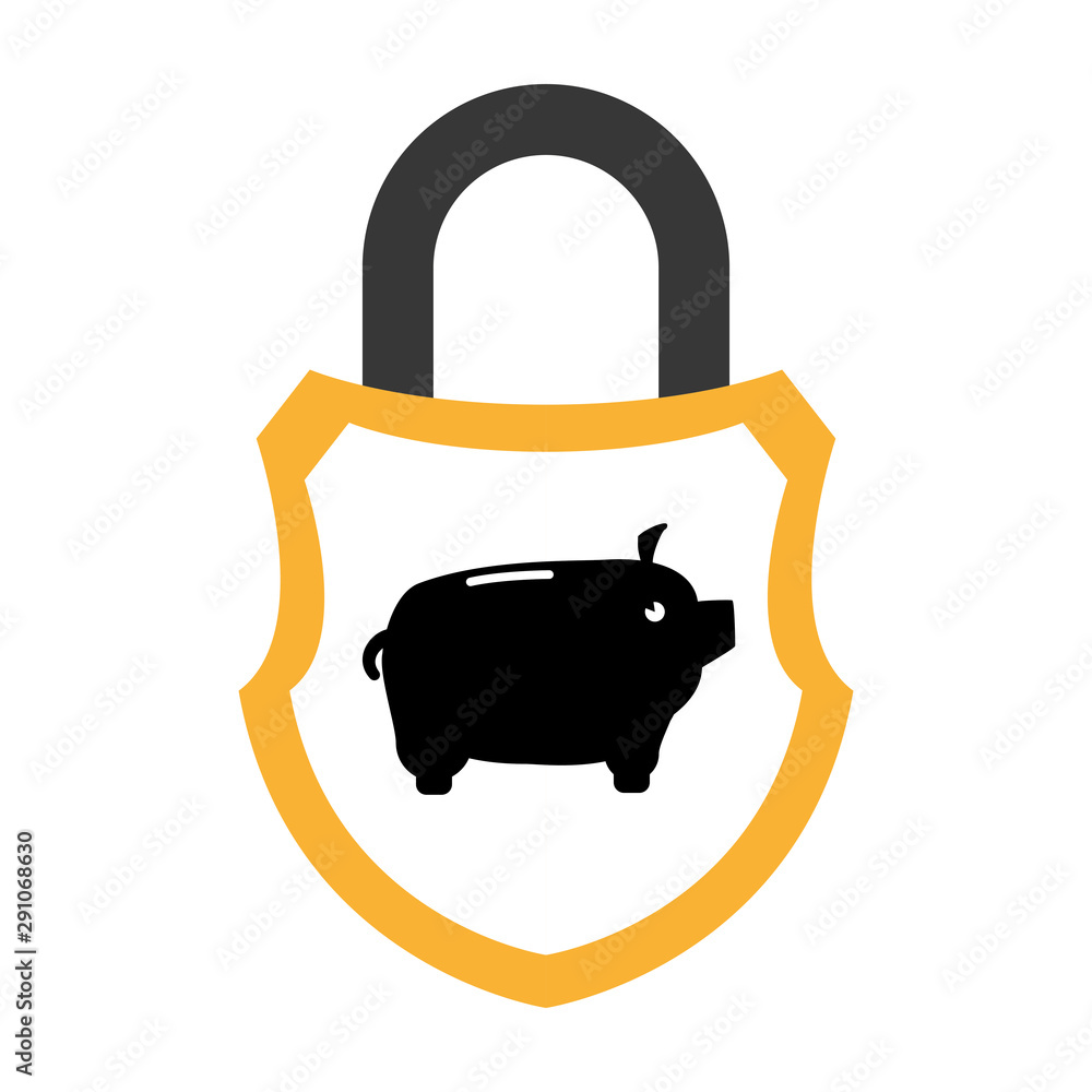 piggy savings isolated icons vector illustration piggy savings isolated icons vector illustration