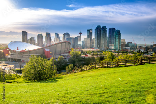 Calgary city skyline, Alberta, Canada