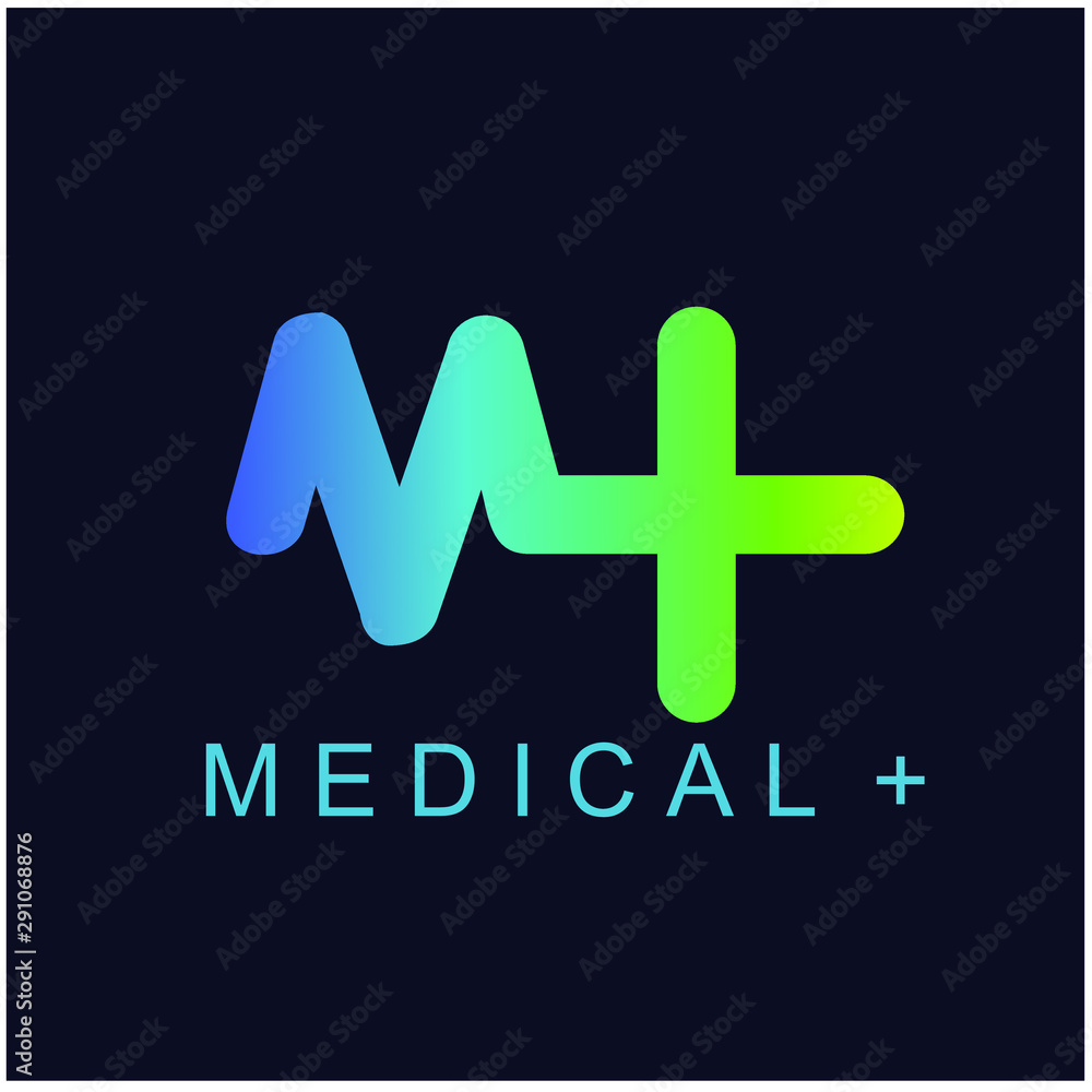 Obraz premium medical logo icon design template, simple vector design