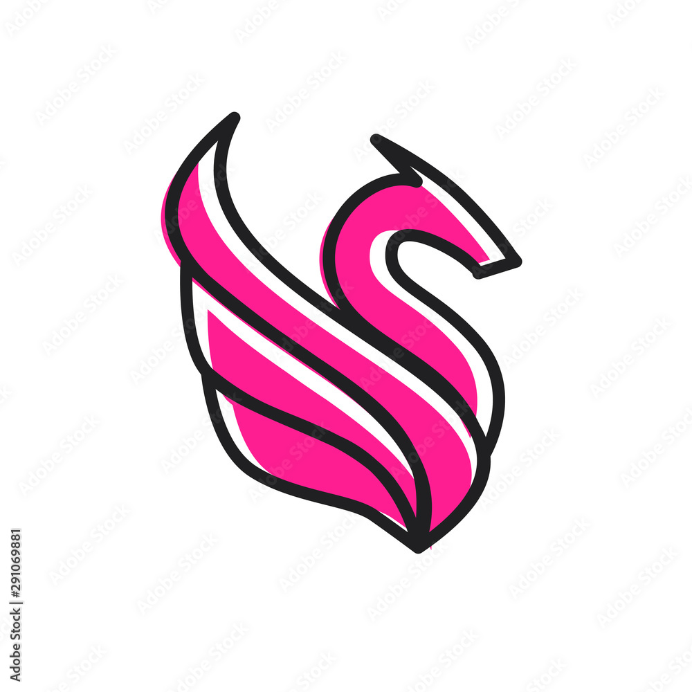 Fototapeta premium Dragon Logo vector design template