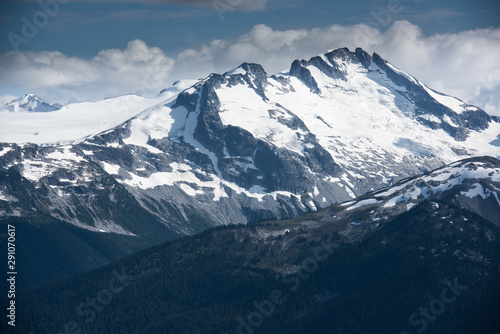 Beautiful landscape in Whistler BC  British Columbia  Canada.