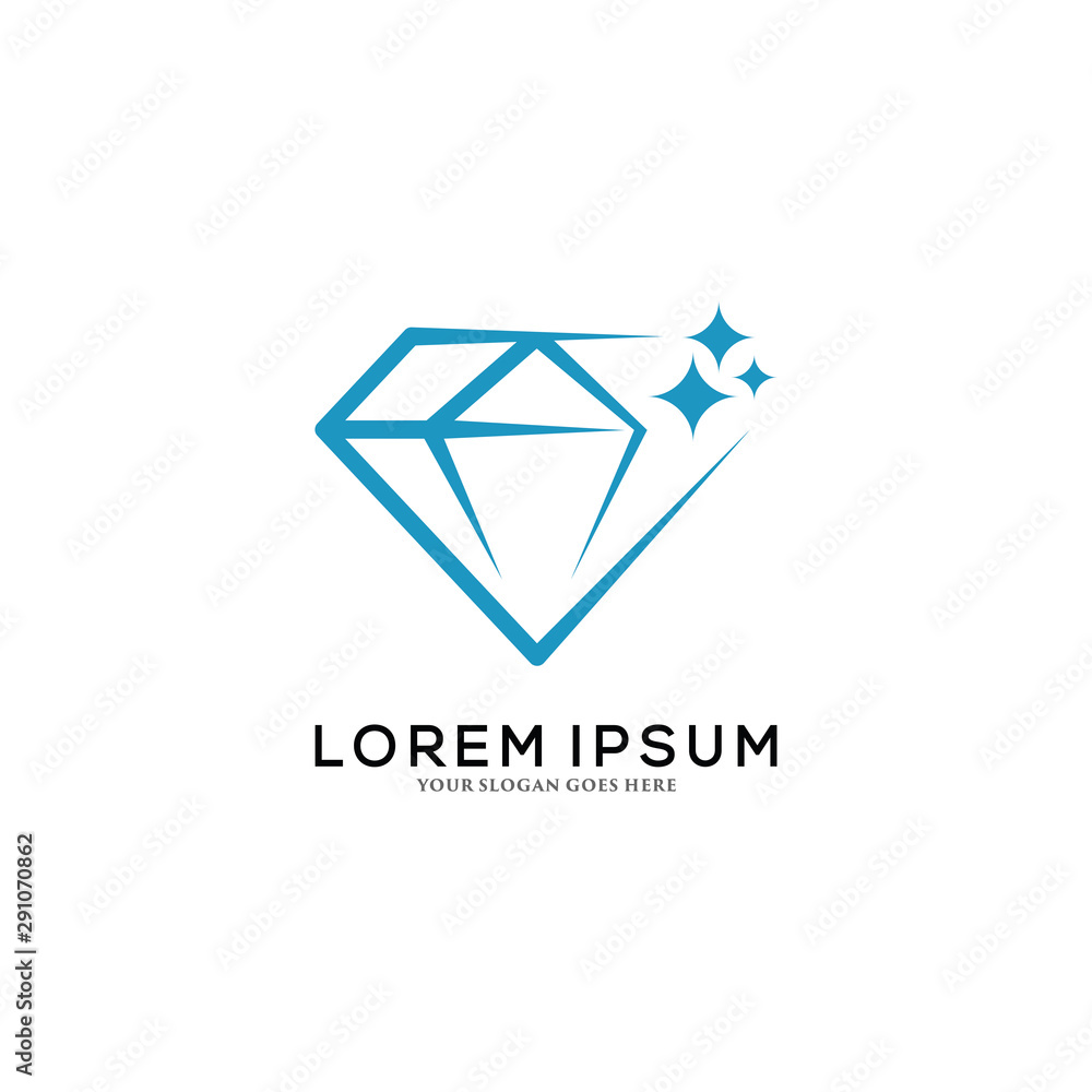 Diamond Logo Design Template vector illustration Diamond Logo Design Template vector illustration
