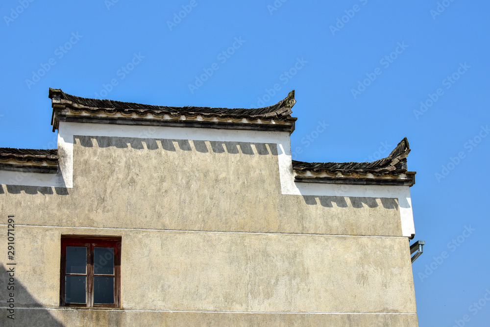 Chinese,traditional,huizhou,architecture,landscape