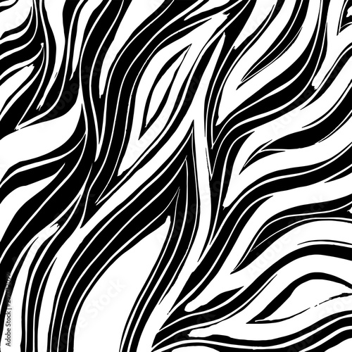 Brush texture pattern. Grunge vector.