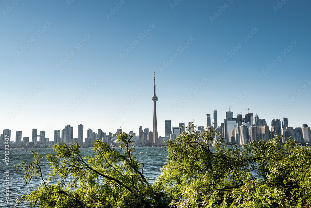 Fototapeta premium Panoramę miasta Toronto, Ontario, Kanada