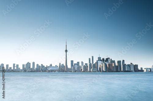 Toronto city skyline  Ontario  Canada