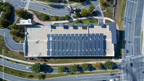 Solar Panels on Parking Garage