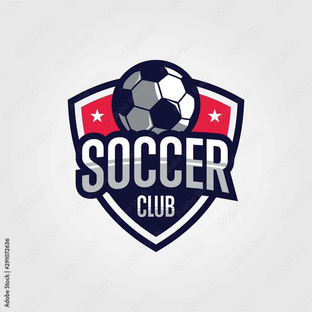 Soccer and football logo design Soccer and football logo design