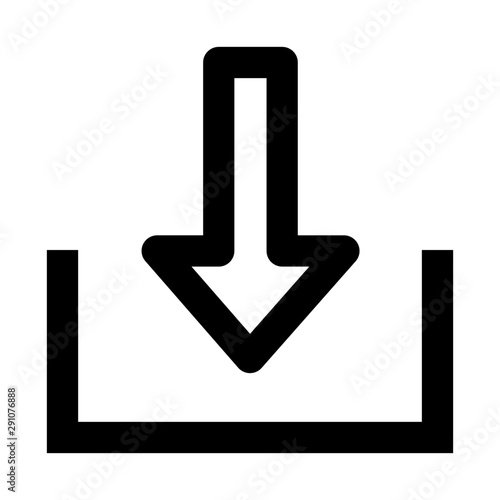 download button icon vectors