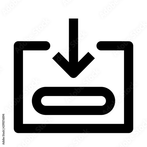 download down icon vectors