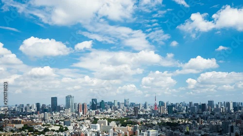 Wallpaper Mural 東京風景・タイムラプス Torontodigital.ca