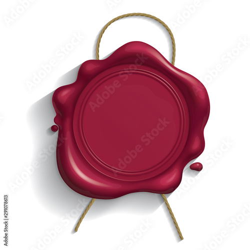 Red Wax Seal