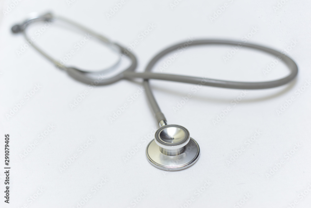 Medical stethoscope isolated on white background. Medical stethoscope isolated on white background.