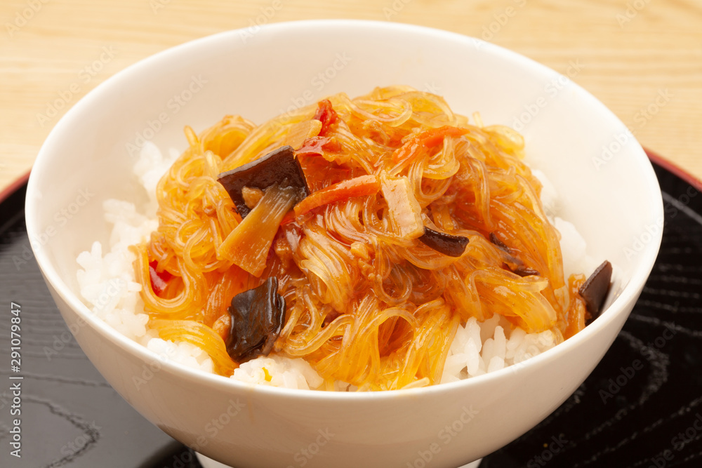 マーボー春雨丼 Stock 写真 Adobe Stock マーボー春雨丼 Stock 写真 Adobe Stock