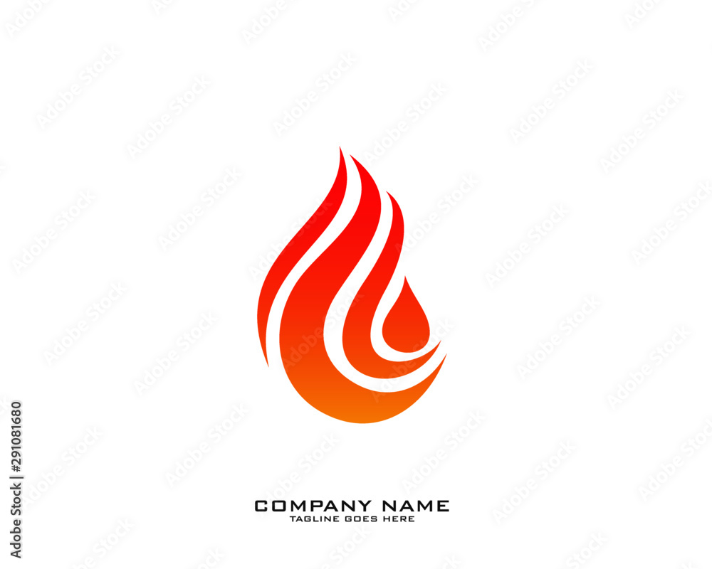 Fire flame Logo Template Fire flame Logo Template