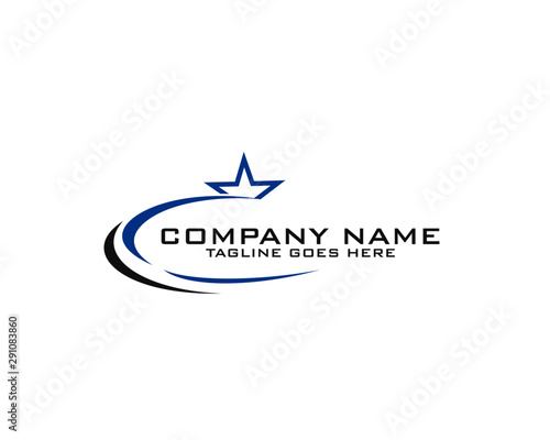 Star Logo Template vector icon illustration design