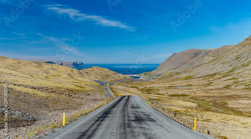 road in Westfjords