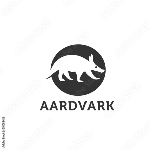 Detailed and isolated illustration of the mammal aardvark vector