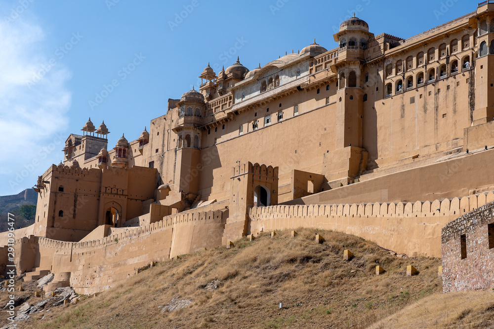 View of Amber Fort in Jaipur, Rajasthan, India View of Amber Fort in Jaipur, Rajasthan, India