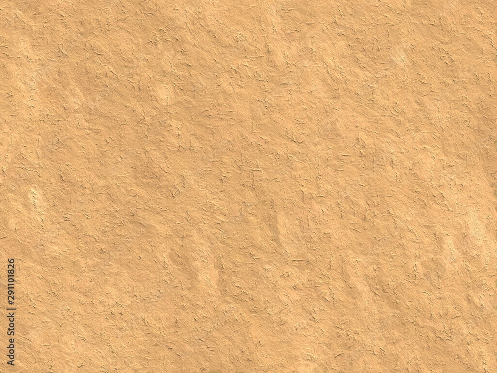 Fototapeta premium Gold clean background. New surface looks rough. Wallpaper shape. Backdrop texture wall and have copy space for text.