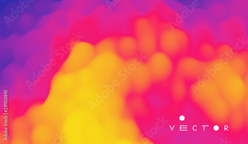 Burning fire flames. Abstract background. Modern pattern. Vector illustration for design.