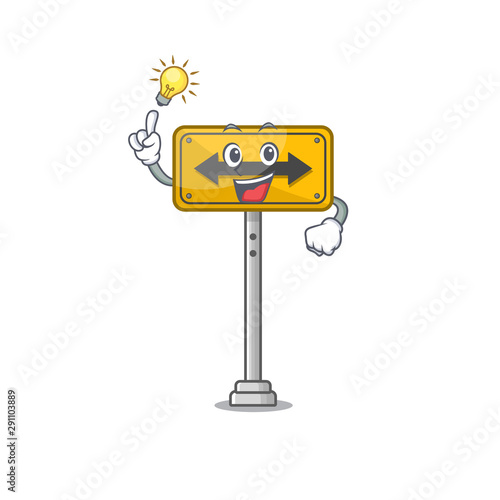 Have an idea pass on either side a mascot