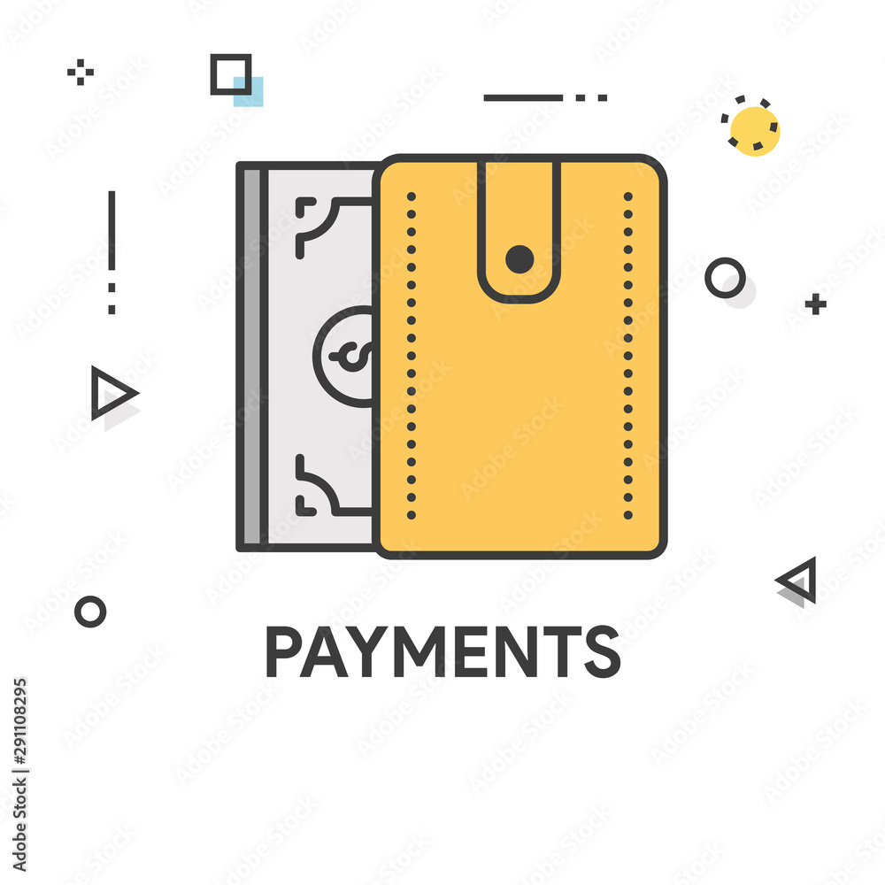 PAYMENTS ICON CONCEPT PAYMENTS ICON CONCEPT