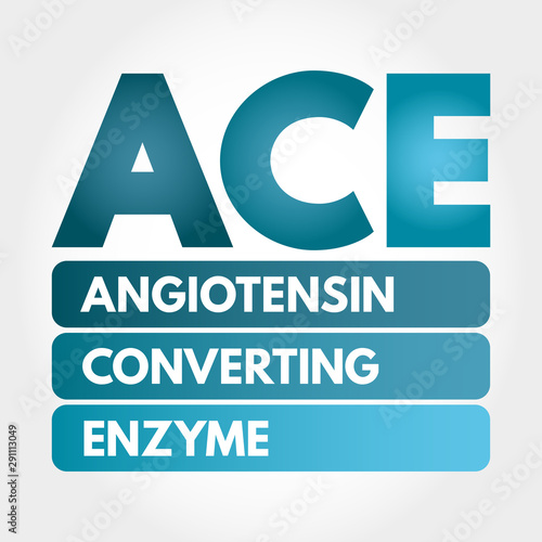 ACE - Angiotensin Converting Enzyme acronym, concept background