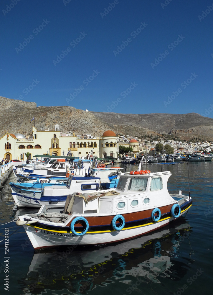 Obraz premium Hafen von Kalymnos