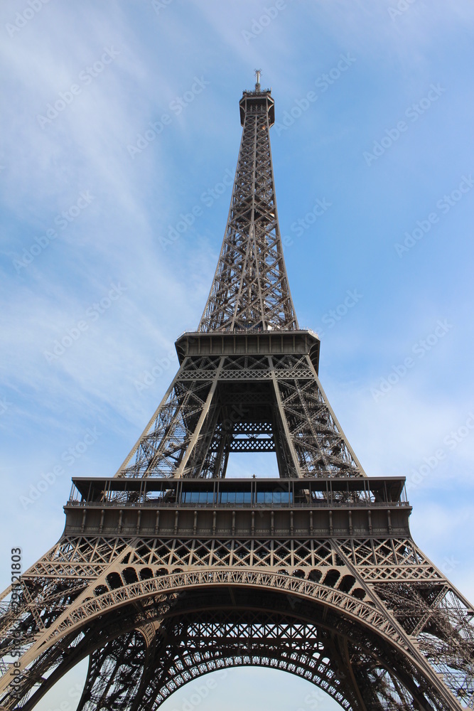 The Parisian Eiffel Tower Landmark - France