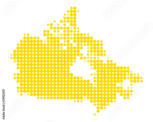 Karte von Kanada