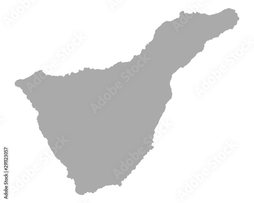 Karte von Teneriffa