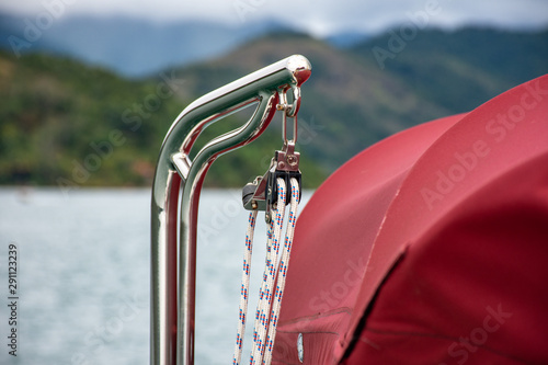 Принти на полотні Sailing sheave for navigation coupling and safety