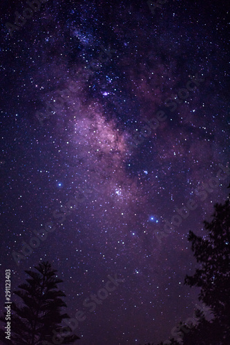 The Great Milky way covering the night sky