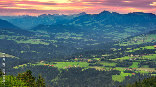 Fototapeta Naklejka Na Ścianę i Meble -  Landscape near Bregenz, Austria