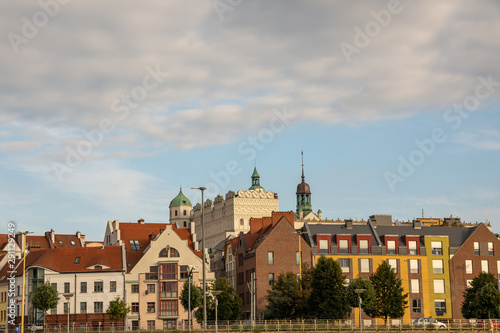 View and architecture of Szczecin