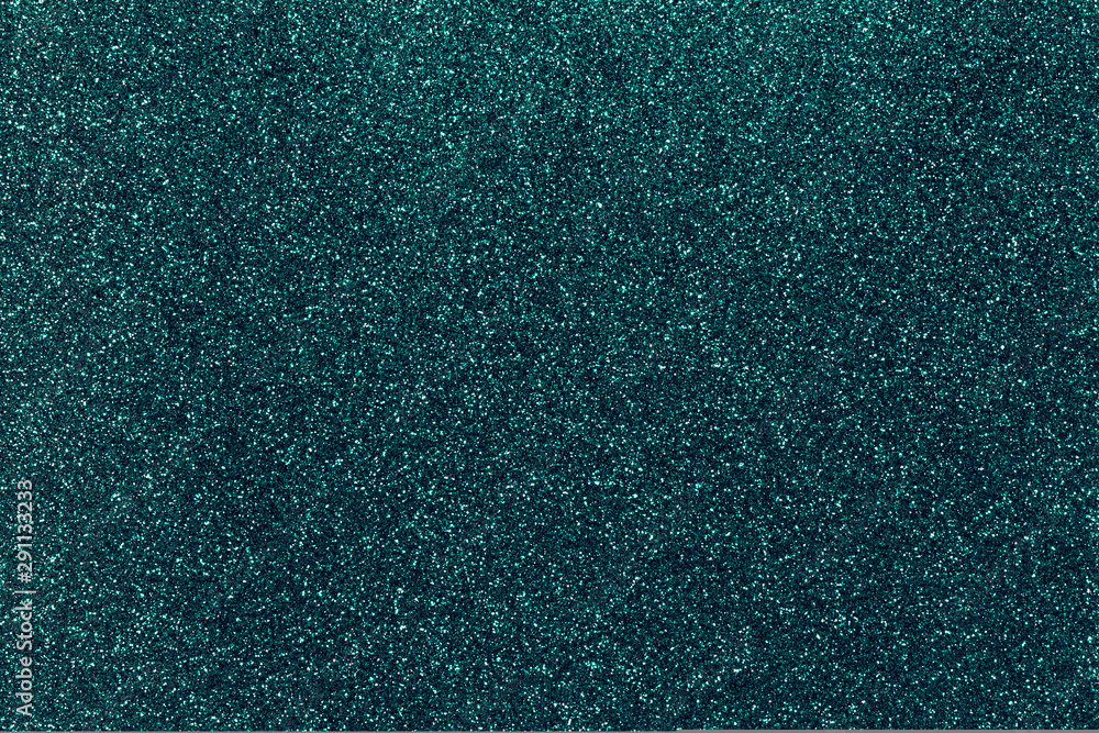 Fototapeta premium Blue green glitter texture christmas abstract background