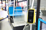 Payment terminal in bus
