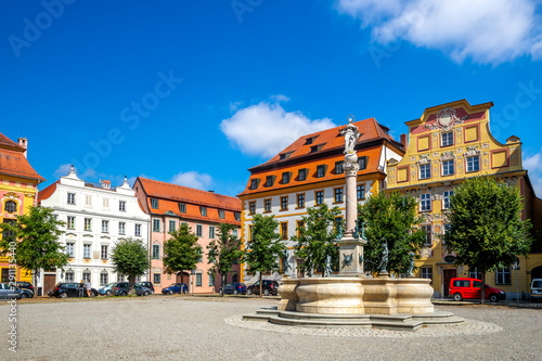 Karlsplatz, Neuburg an der Donau, Bayern, Deutschland   photo