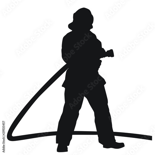 Fireman Silhouette
