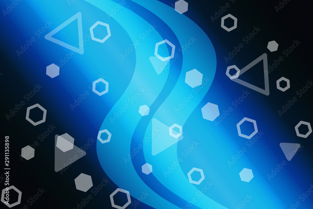 Naklejka premium abstract, blue, wallpaper, design, light, texture, illustration, backdrop, wave, pattern, art, line, graphic, lines, motion, color, gradient, backgrounds, bright, curve, digital, white, technology