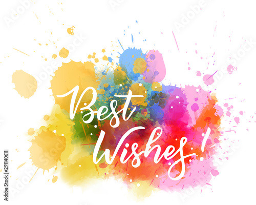 Best wishes calligraphy