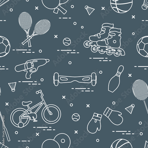 Equipment for sports activities for children.