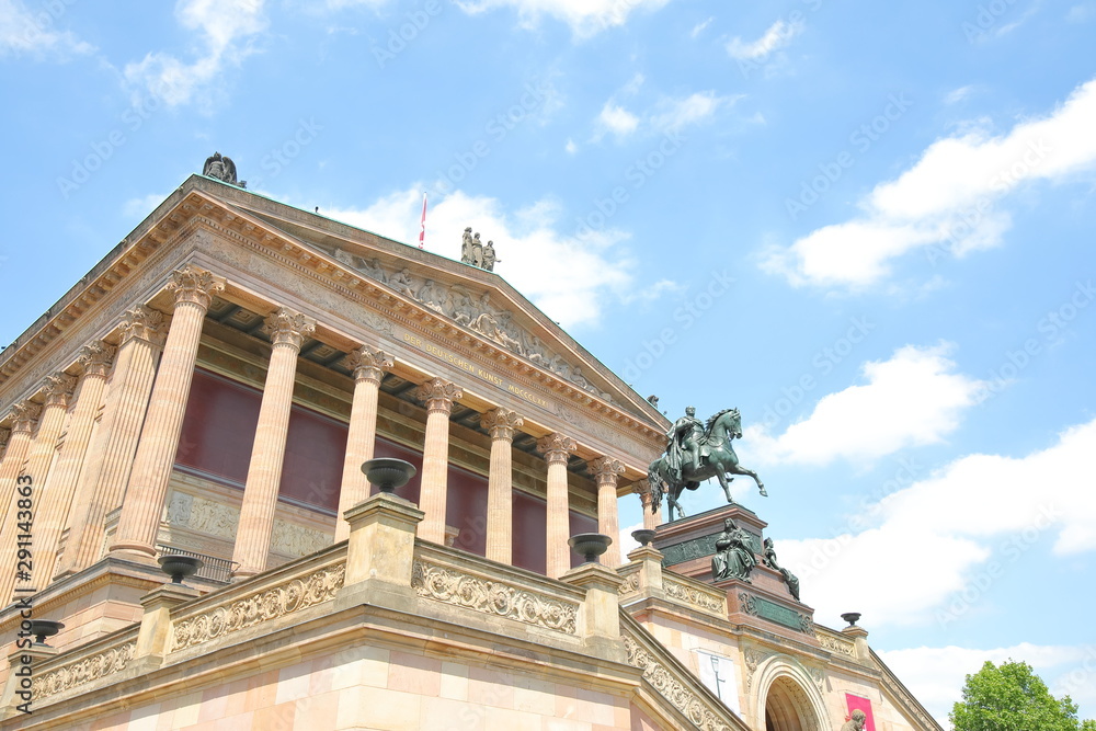 Arte National Galerie historical building Berlin Germany Arte National Galerie historical building Berlin Germany