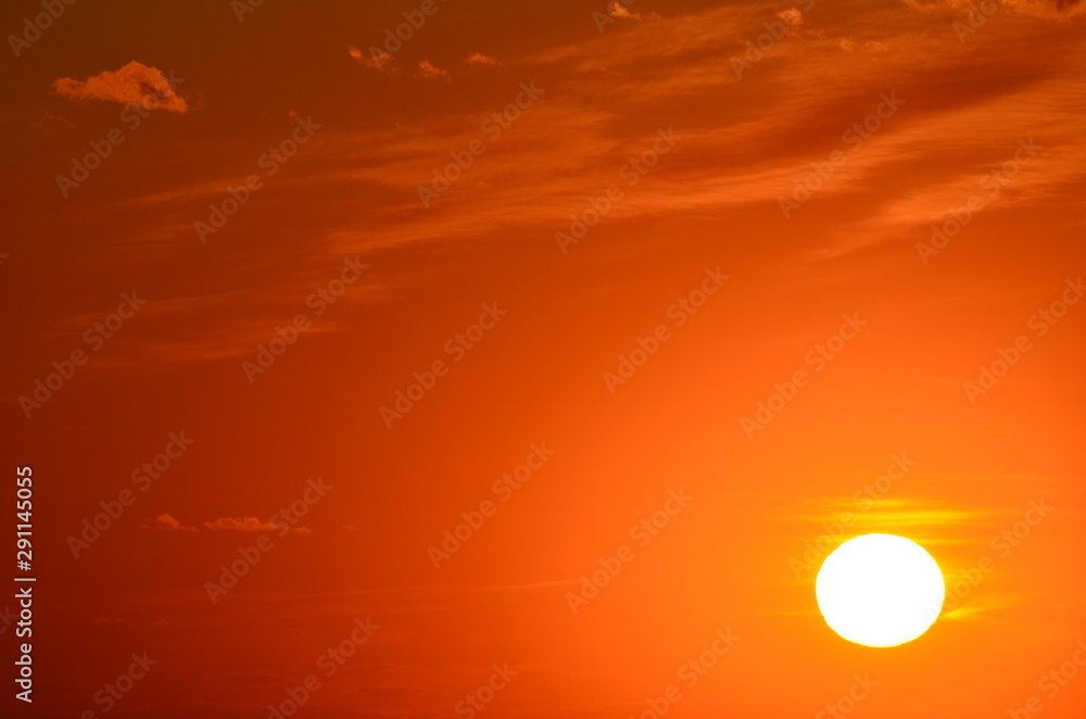 Sunset golden sky,romantic background,photo Sunset golden sky,romantic background,photo