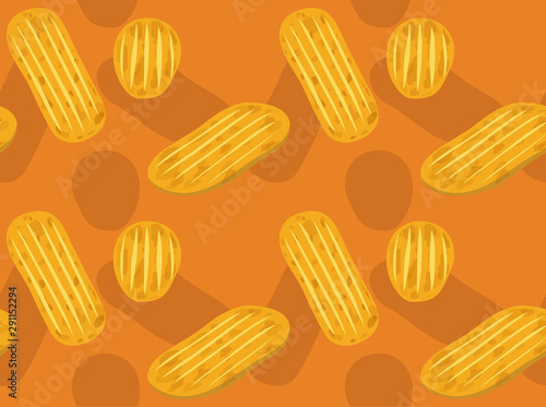 Bread Kind Barbari Background Seamless Wallpaper