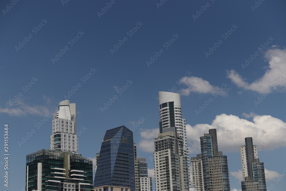 Skyscrapers in Buenos Aires city