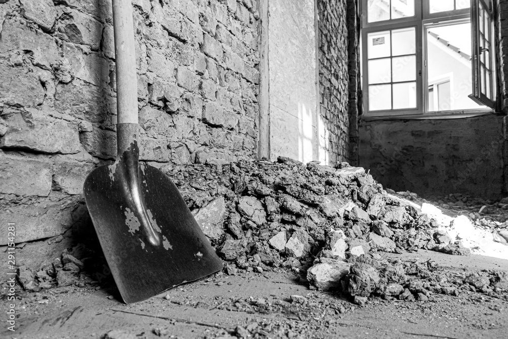 in laborious work an old house is restored in laborious work an old house is restored