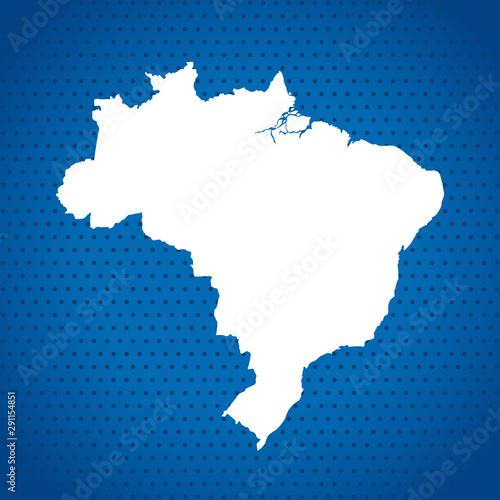 map of Brazil