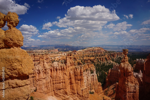 The iconic cliffs of Bryce Canyon, Utah